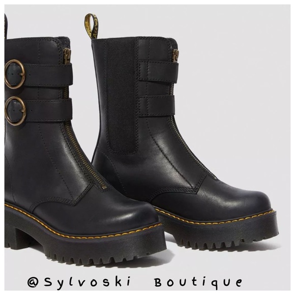 Shoes - 🖤DR MARTENS TAMELA BLACK WYOMING BOOTS NWT 🖤